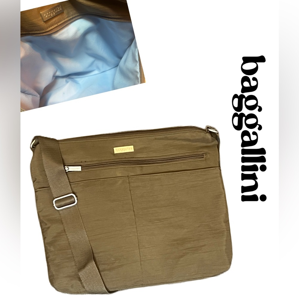 Baggallini Brown Messenger Bag